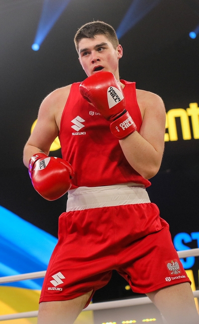 Jakub Straszewski - najlepszy pięściarz w kategorii 86kg